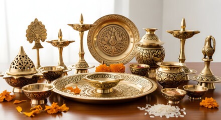 Brass Pooja Utensils